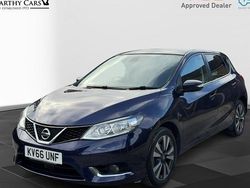 Metallic dark blue Used 2016 Nissan Pulsar N-Connecta Hatchback | £8,995 (Fair price)