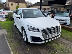 White Used 2017 Audi Q2 S-Line SUV | £12,995 (Fair price)