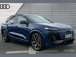 Blue Used 2025 Audi SQ6 e-tron Advanced SUV | £72,490