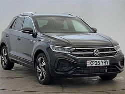 Black Used 2025 VW T-Roc R-line SUV | £27,790 (Fair price)