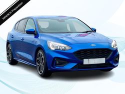 Blue Used 2019 Ford Focus ST-Line X Hatchback | £12,749 (Fair price)