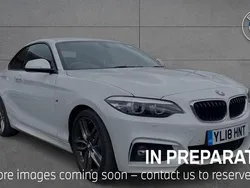White Used 2018 BMW 220 M Sport Coupe | £16,990 (A bit pricey)