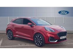 Red Used 2022 Ford Puma ST-Line SUV | £18,843 (Fair price)