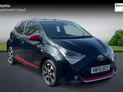 Black Used 2021 Toyota Aygo Trend Hatchback | £13,598 (A bit pricey)
