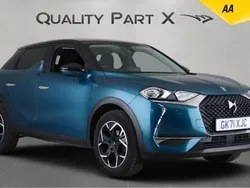 Blue Used 2021 DS Automobiles DS3 Crossback Prestige SUV | £12,179 (Good price)