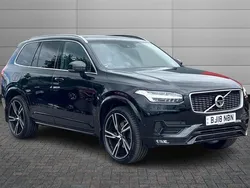 Onyx black Used 2018 Volvo XC90 R-Design Pro SUV | £29,650 (Fair price)