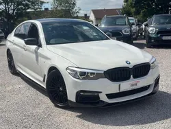 White Used 2018 BMW 520 M Sport Sedan | £12,995 (Fair price)