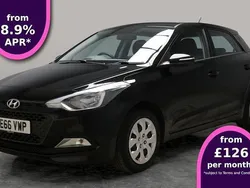 Black Used 2016 Hyundai i20 Hatchback | £8,366 (Fair price)