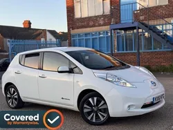 White Used 2016 Nissan Leaf Tekna Hatchback | £5,089 (Fair price)