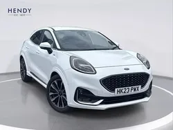 White Used 2023 Ford Puma ST-Line SUV | £18,399 (Fair price)