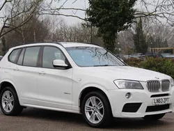White Used 2013 BMW X3 M Sport SUV | £8,790 (Fair price)