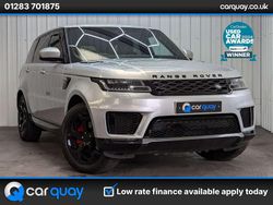 Silver Used 2018 Land Rover Range Rover Sport HSE SUV | £23,995 (Fair price)