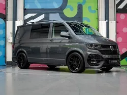 Indium grey Used 2022 VW T6.1 Highline Van | £45,095 (Expensive)