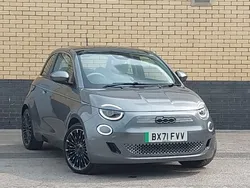 Grey Used 2021 Fiat 500e La Prima Hatchback | £15,998 (Fair price)