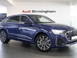 Ascari blue New 2025 Audi Q8 S-Line SUV | £87,000 (A bit pricey)