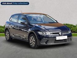 Black Used 2024 VW Polo Life Hatchback | £17,359 (Fair price)