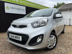 Silver Used 2014 Kia Picanto Air Hatchback | £4,295 (Fair price)