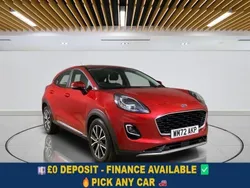 Red Used 2022 Ford Puma Titanium Hatchback | £14,649 (Good price)
