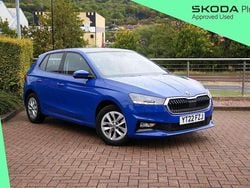 Energy blue Used 2022 Skoda Fabia Comfort Hatchback | £11,037 (Fair price)