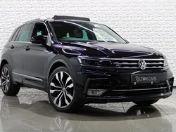 Black Used 2017 VW Tiguan R-line SUV | £20,900 (Fair price)
