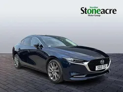 Blue Used 2021 Mazda 3 Inclusive Sedan | £15,995 (Good price)