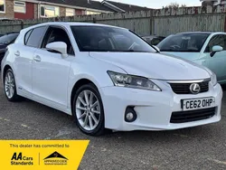 White Used 2012 Lexus CT200h Hatchback | £5,990 (Fair price)