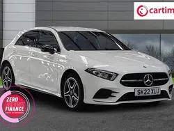 White Used 2022 Mercedes A250 AMG Line Premium Hatchback | £21,399 (Fair price)