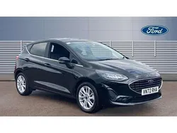 Black Used 2022 Ford Fiesta Titanium Hatchback | £12,672 (Good price)