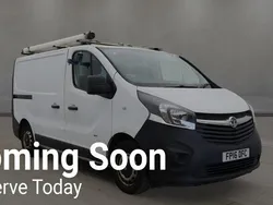 White Used 2016 Vauxhall Vivaro Van | £5,995 (Good price)