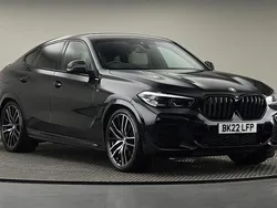 Sapphire black Used 2022 BMW X6 M Sport SUV | £46,600