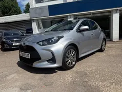 Silver Used 2023 Toyota Yaris Hybrid Play Hatchback | £16,490 (Good price)