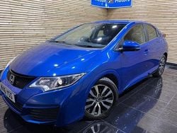 Blue Used 2016 Honda Civic S Hatchback | £9,490 (Good price)