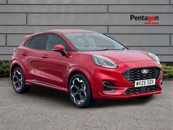 Red Used 2025 Ford Puma ST-Line X SUV | £21,695