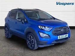 Blue Used 2022 Ford Ecosport Active SUV | £14,745 (Fair price)
