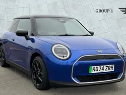 Blazing blue New 2025 Mini Cooper Exclusive Hatchback | £28,295 (Expensive)