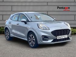 Silver Used 2023 Ford Puma ST-Line SUV | £17,995 (Fair price)