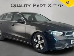 Black Used 2022 Mercedes C200 Estate | £20,700
