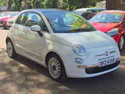 White Used 2010 Fiat 500 Lounge Hatchback | £6,495 (Fair price)