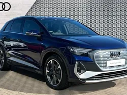Blue New 2025 Audi Q4 e-tron S-Line SUV | £36,990 (Fair price)
