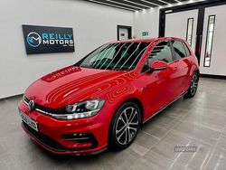 Red Used 2019 VW Golf VII R-line Hatchback | £13,695 (Fair price)