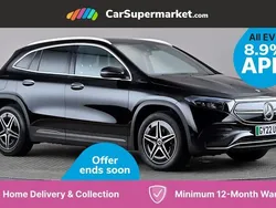 Black Used 2022 Mercedes EQA300 AMG line SUV | £21,597 (Fair price)