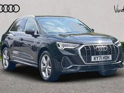 Black Used 2021 Audi Q3 S-Line SUV | £24,148 (Fair price)