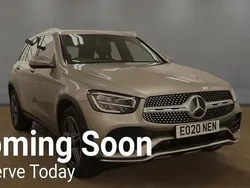 Silver Used 2020 Mercedes GLC220 AMG line Estate | £20,699 (Fair price)