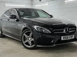 Black Used 2016 Mercedes C250 AMG line Sedan | £11,145 (Good price)