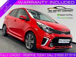Red Used 2018 Kia Picanto GT-Line Hatchback | £9,492 (Fair price)