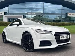 White Used 2016 Audi TT S-Line Coupe | £12,295 (Fair price)