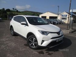 White Used 2017 Toyota RAV4 Business Edition SUV | £10,900 (Fair price)
