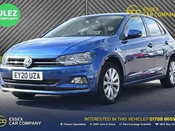 Blue Used 2020 VW Polo SEL Hatchback | £12,290 (Fair price)