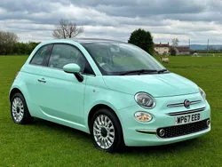 Green Used 2017 Fiat 500 Lounge Hatchback | £4,495 (Fair price)