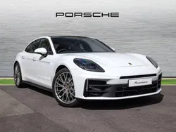 Carrara white metallic Used 2024 Porsche Panamera Sedan | £78,777 (Fair price)